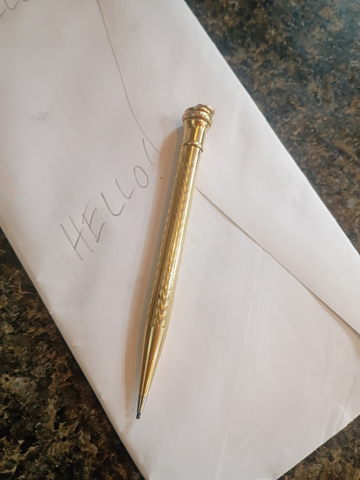 Antique Wahl Eversharp Gold Filled 4″ Pencil Exc. Working Condition With Lead.