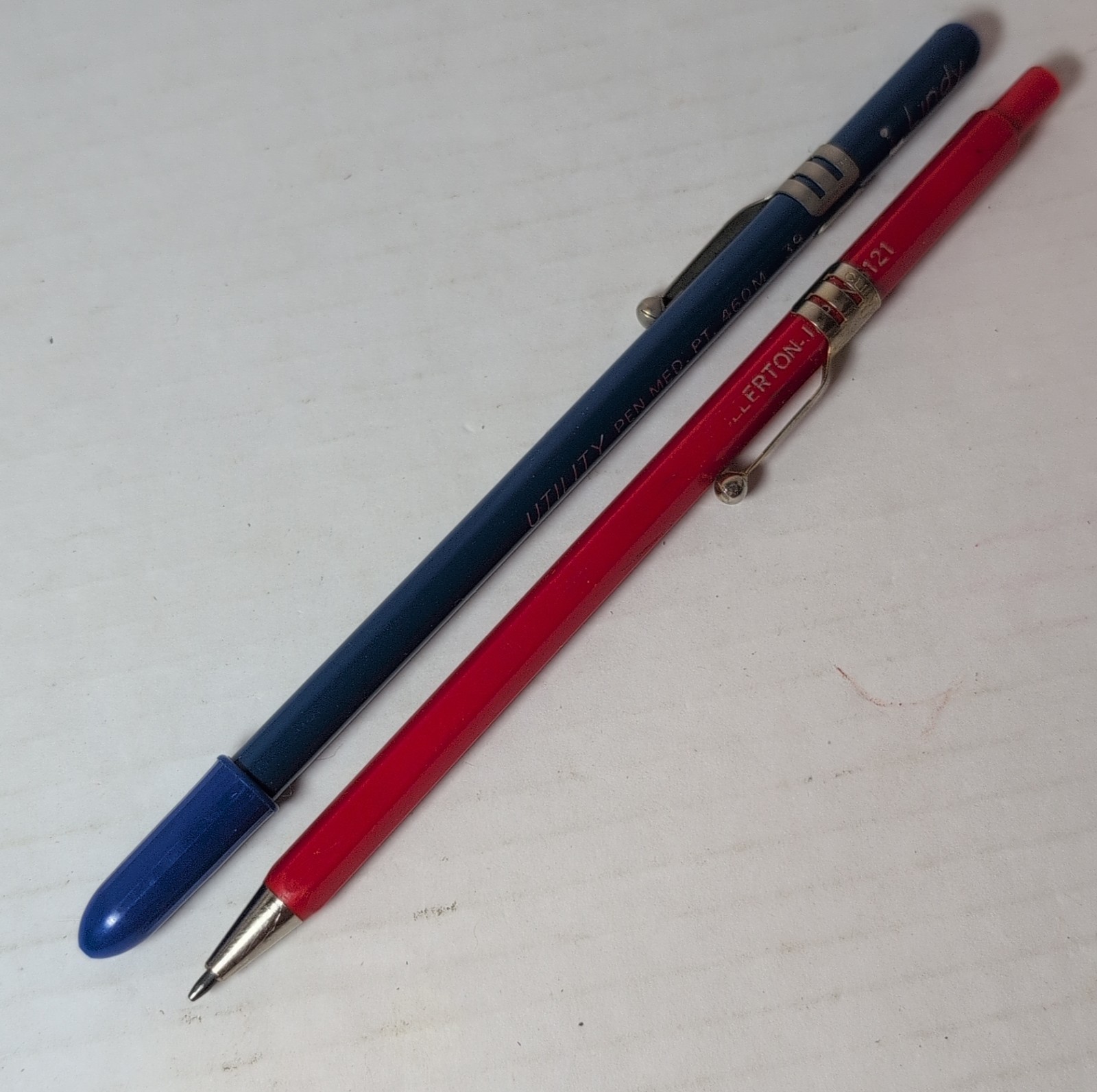 Vintage Lindy Pen & Push Mechanical Pencil 3.0mm Lot, Made In USA/Japan