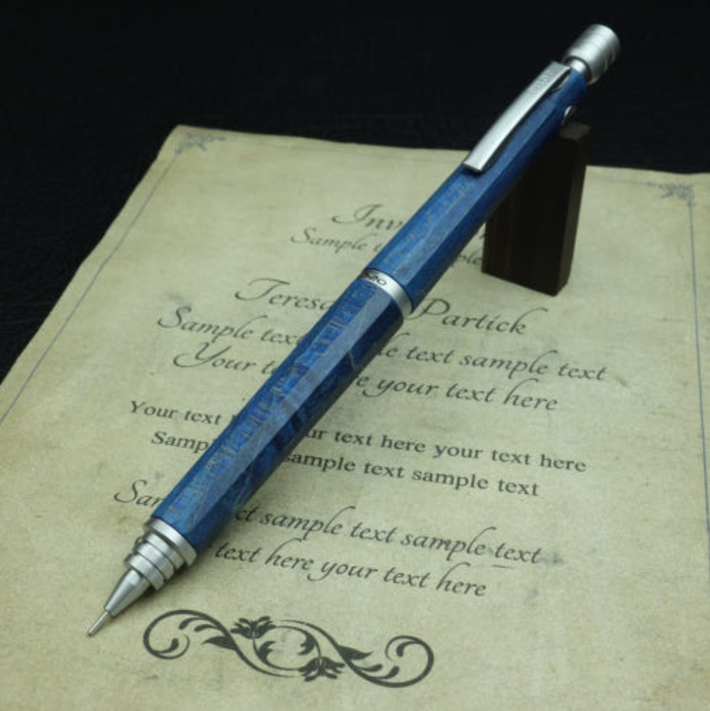 PILOT S20 Custom Mechanical Pencil Made by Maple Burl Wood HANDMADE WOOD PENCIL