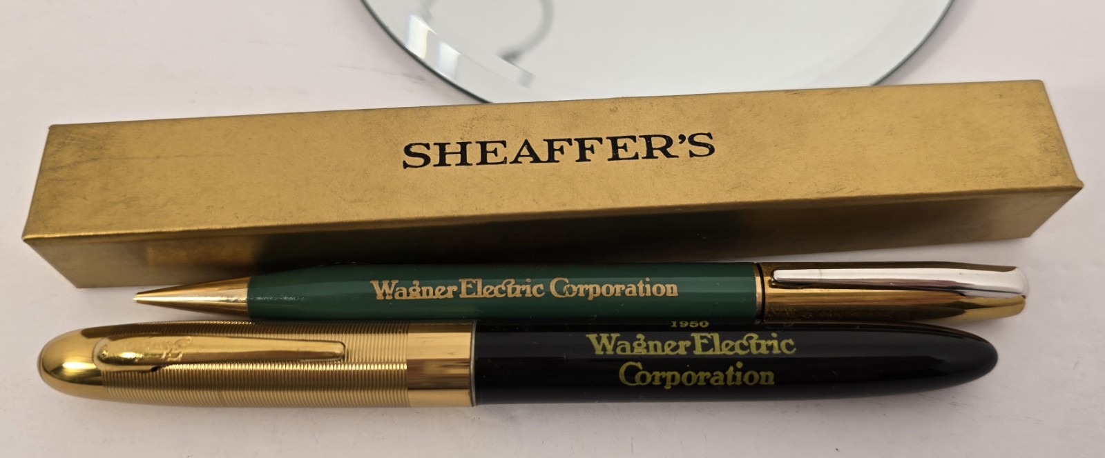 Vintage Employee Award Scheaffer’s Mech. Pen/Pencil Set, Wagner Electric Corp