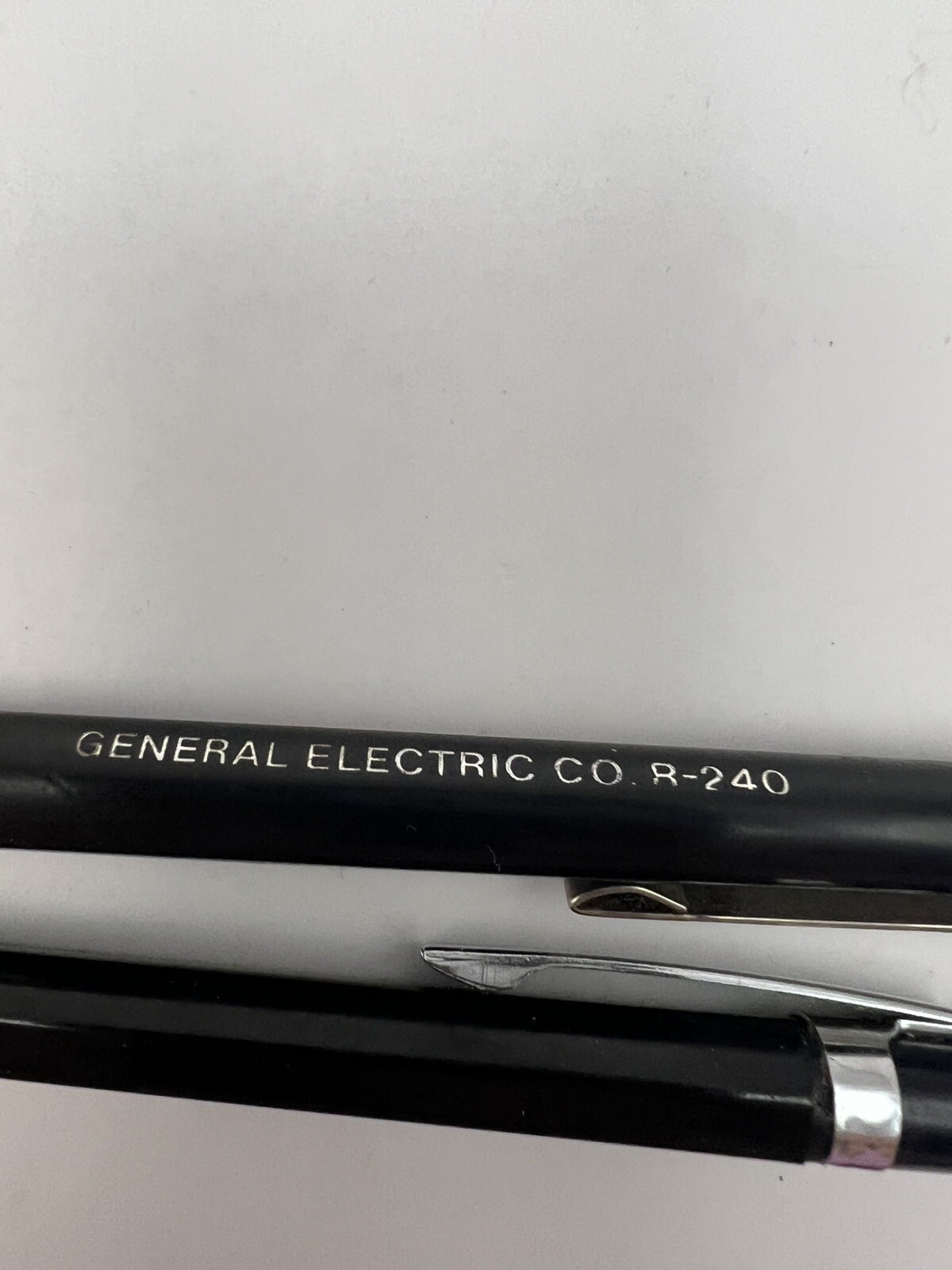 Vintage GE Mechanical Pencils General Electric Advertising Black Germany Japan