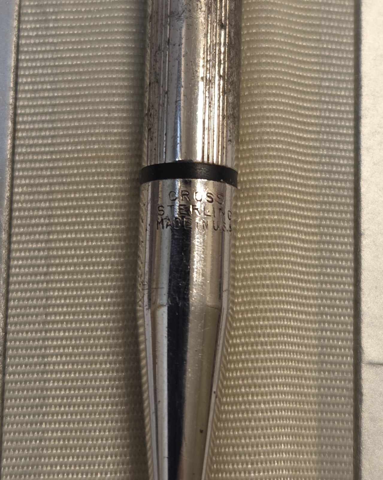 Vintage Sterling Silver Cross 3.5″ Mechanical Golf Pencil Original Box