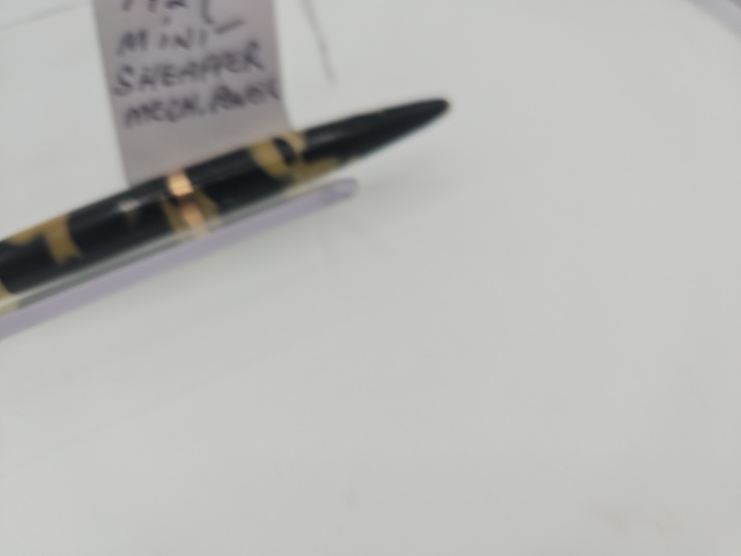 Sheaffer Lifetime Pearl & Black w/Gold Trim 1.1mm Mechanical Pencil – 1920”s