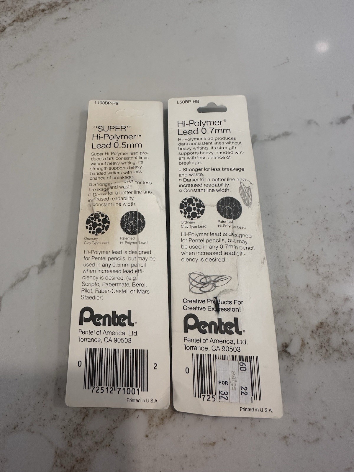 Vintage Mechanical Pencil Lead, Eraser Replacements For Scripto / Pentel