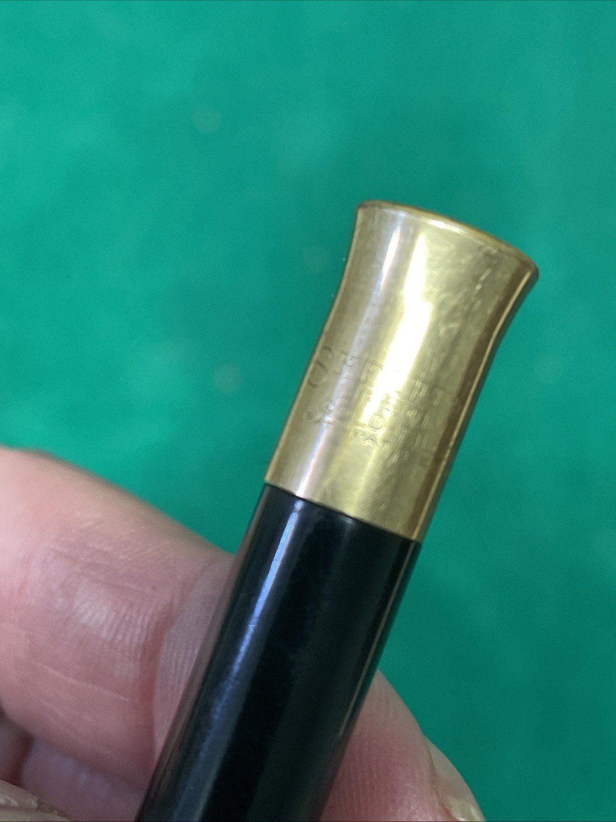 Sheaffer’s Gold Filled Top Black & Gold Mechanical Pencil Works, personailized