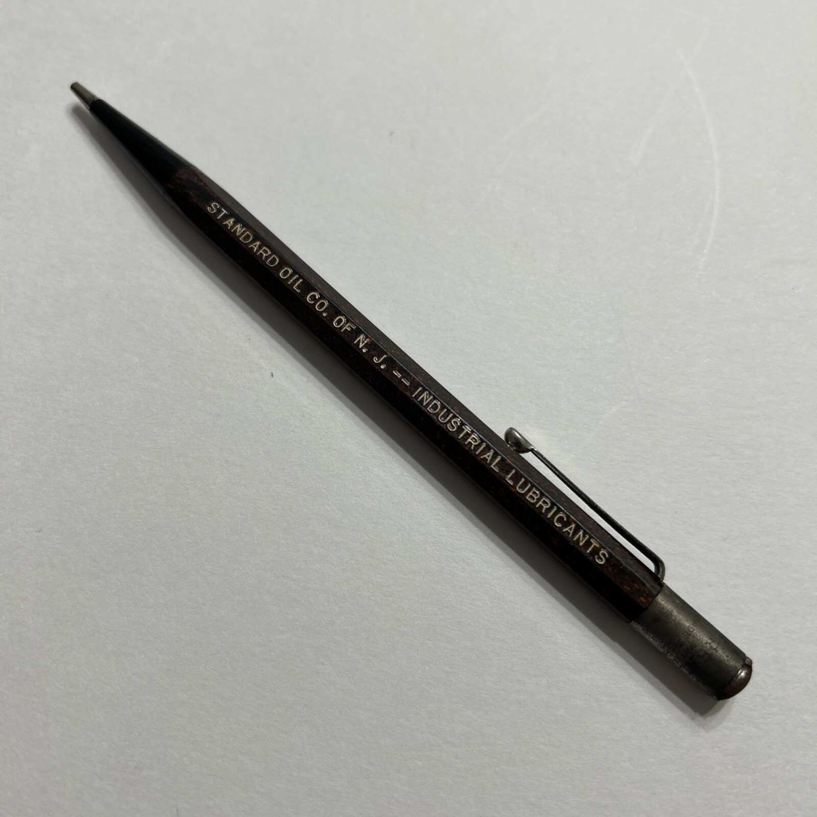 Vintage Realite Standard Oil Co Mechanical Pencil Industrial Lubricants
