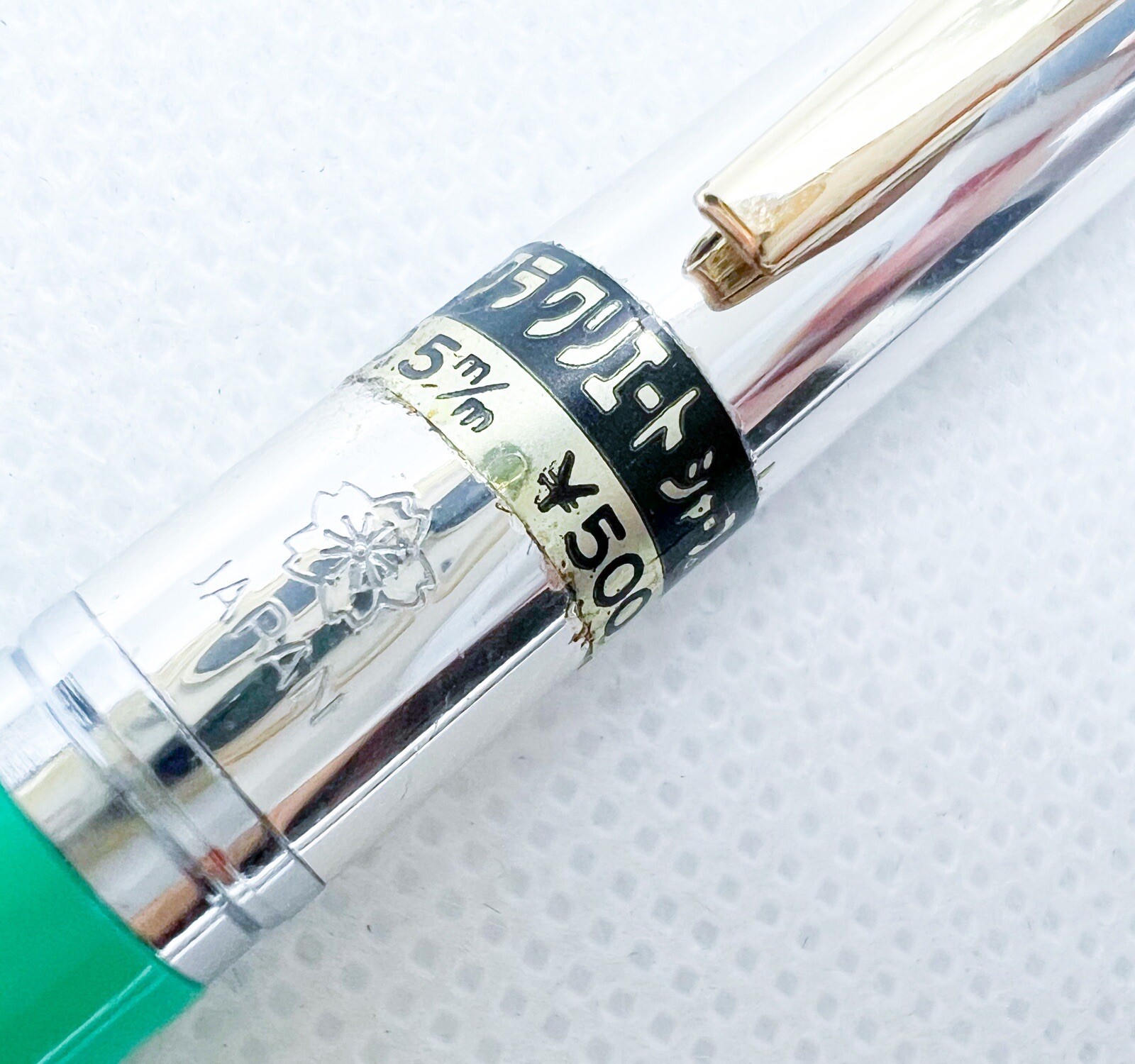 Not Used Sakura Mechanical Pencil Slide Sharp sleeve 70s retractable sleeve