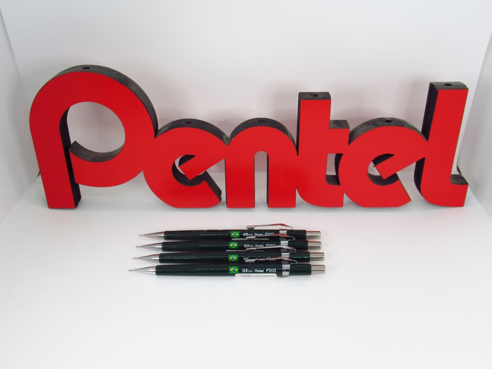 Pentel P200 2016 Olympics – Green, Set of 4 (Brazil)