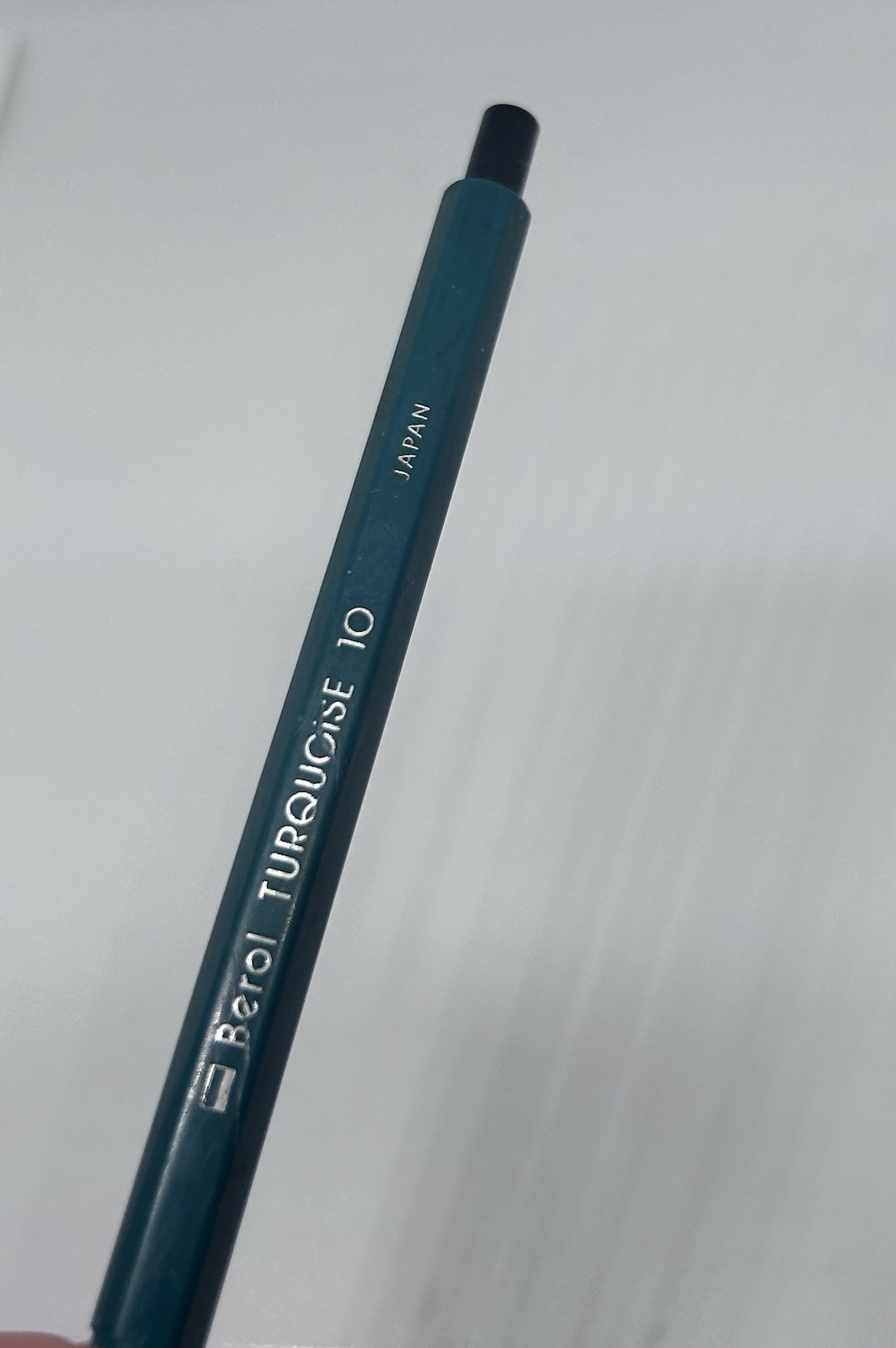 Vintage Berol Turquoise 10 Lead Holder – 2mm Drafting Pencil Made In Japan VGC