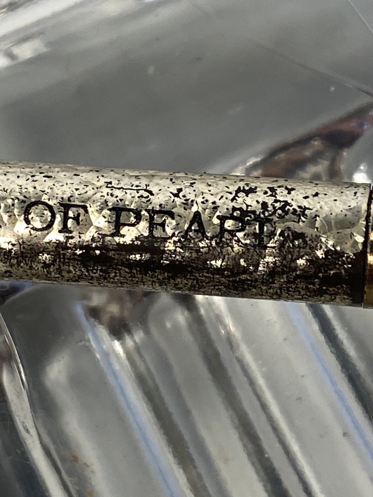 Everglide All Mother Of Pearl Mechanical Pencil Salesmen Sample