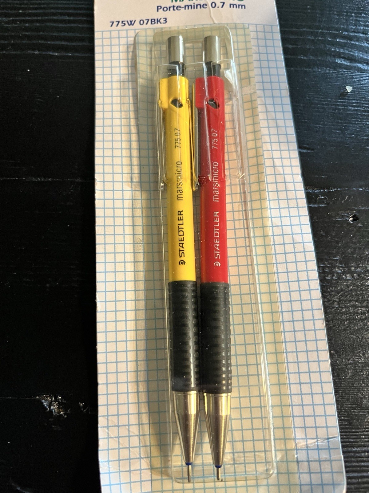 4 Staedtler 0.5 & 0.7 Mechanical Micro Pencils (1) 77210 (1) 772 15N (2) 775 07