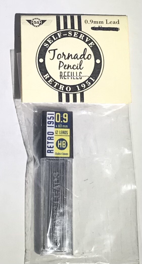 Retro 51 Tornado Pencil Refill Lot of (5) NEW /UNOPENED / VHTF