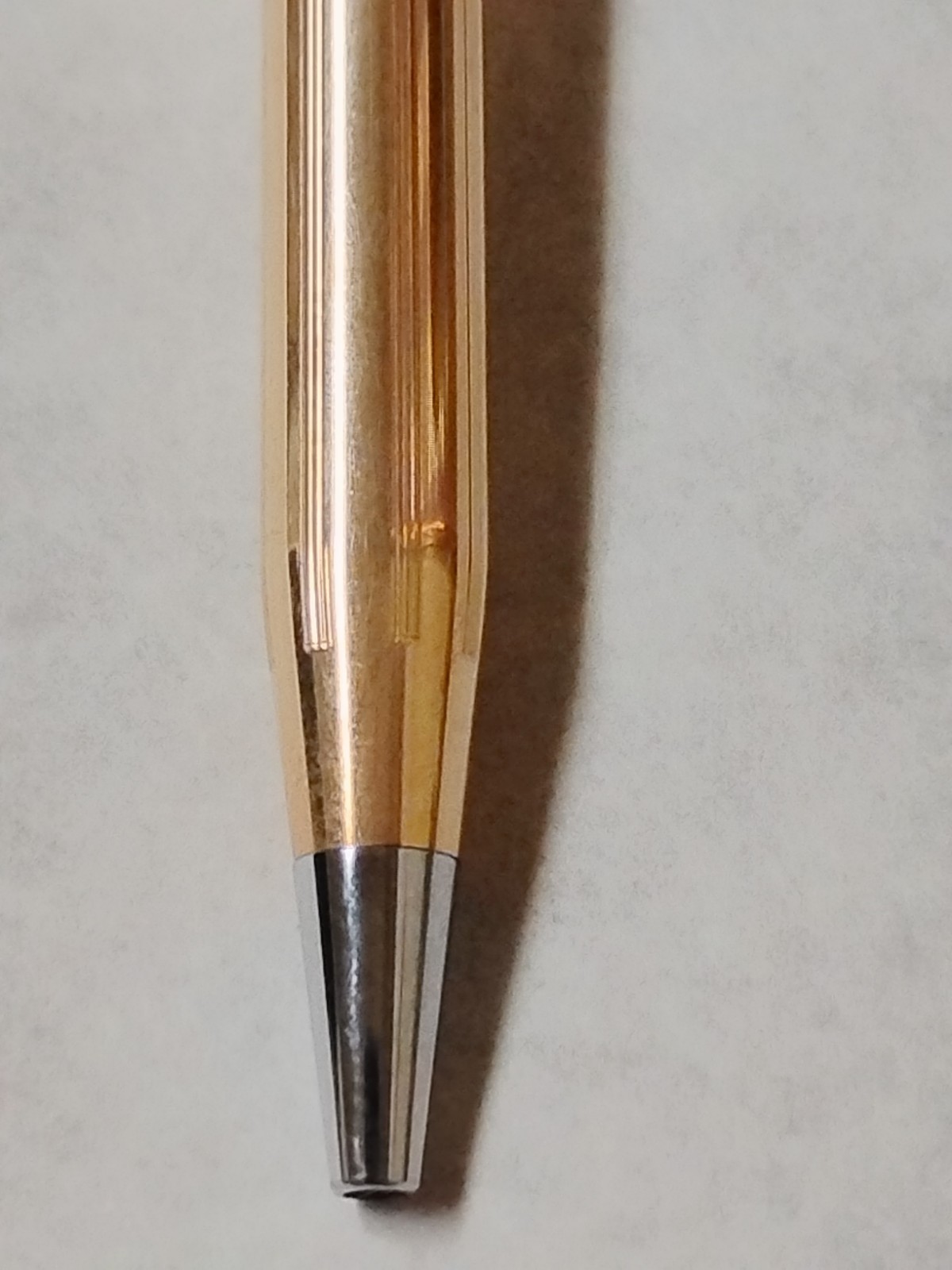 VTG Cross 10k Gold Filled Pen with J&L Steel Logo Tested And Working #L0