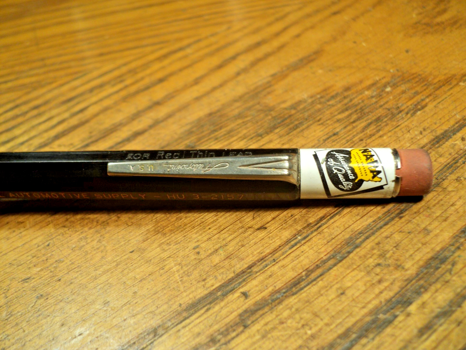 Vintage Autopoint Mechanical Pencil Russell Automotive 5-3/4″ NAPA