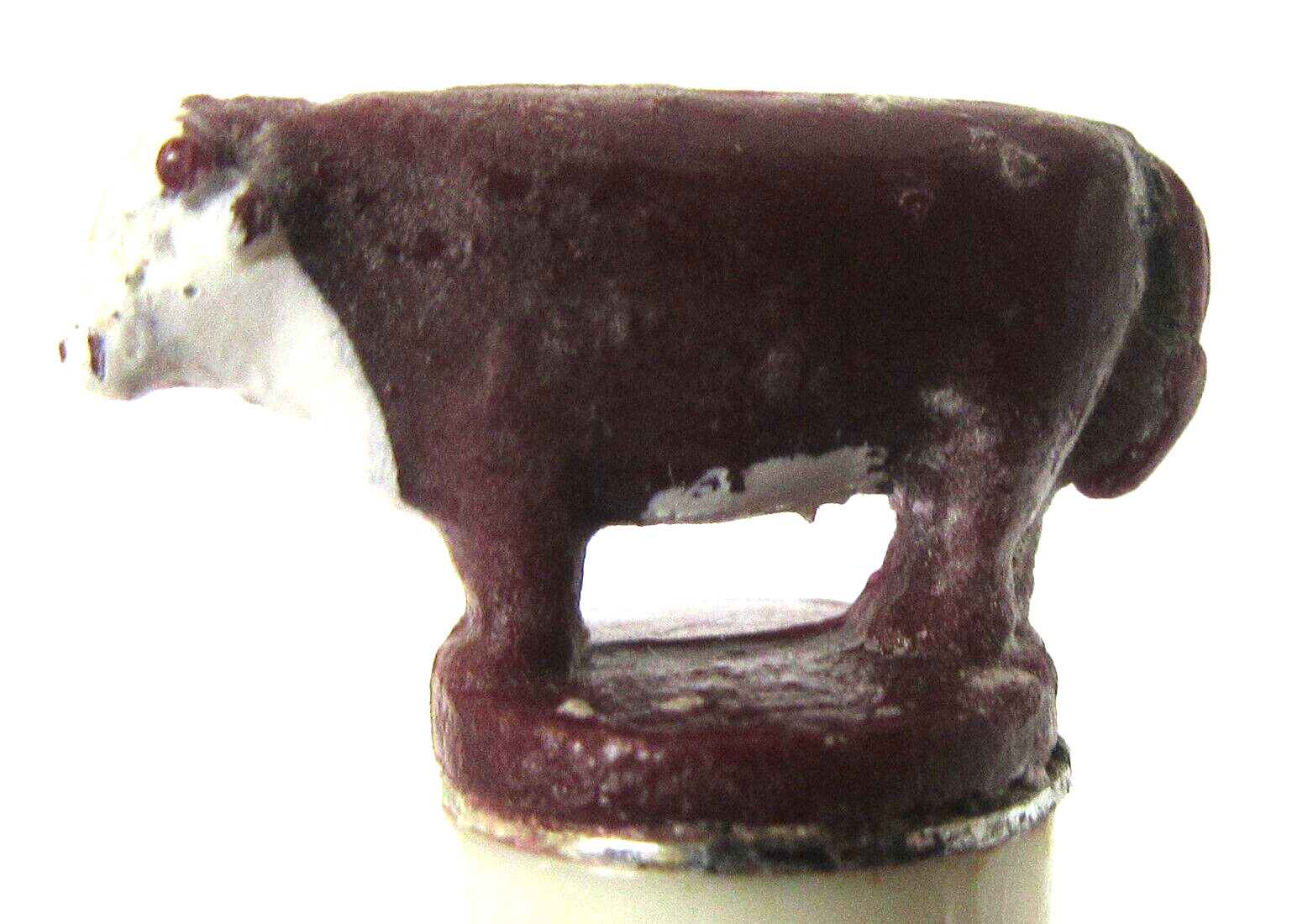 1940’s figural STEER figural Miniature Top SAMPLE Mechanical Pencil by Ritepoint