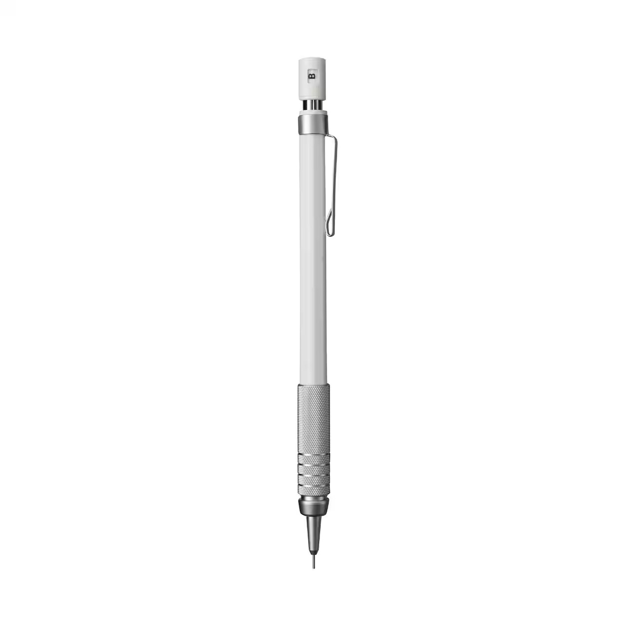 Muji Low Center Mechanical Pencil White 0.3Mm Japan import
