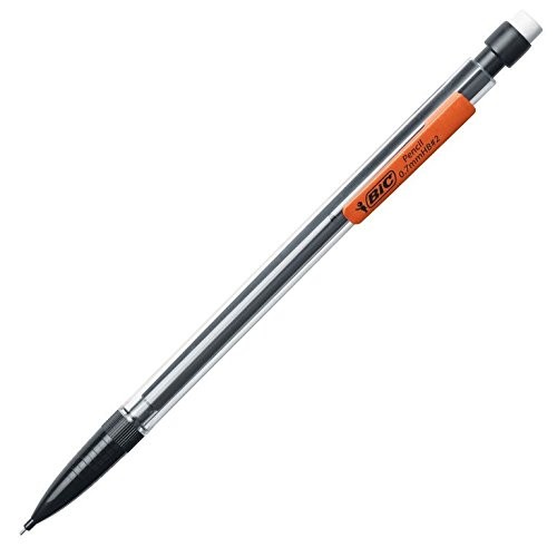 BIC Mechanical Pencil, Medium Point, 5 Count (Pack of 1), Green, Blue, Red