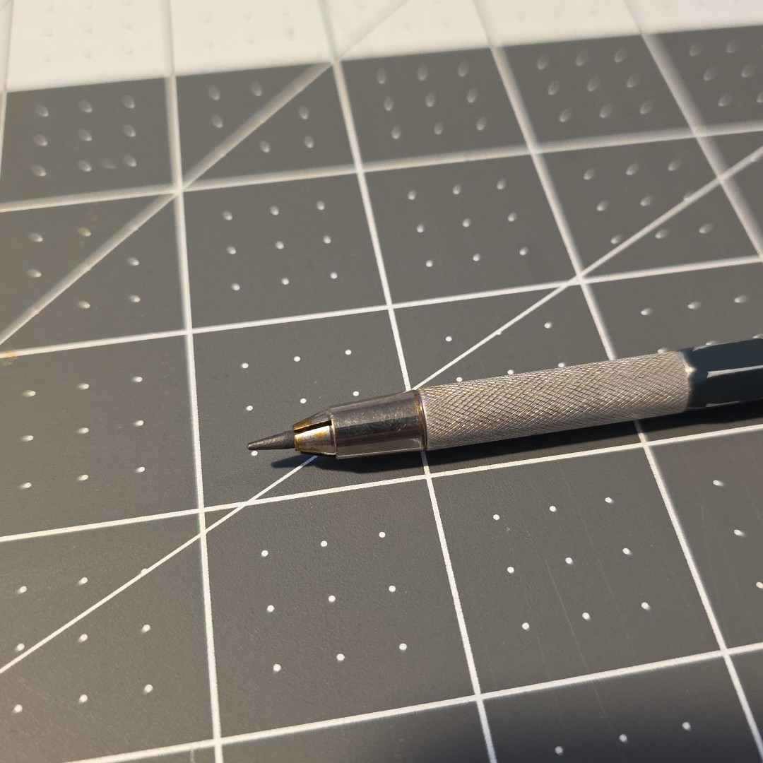 Eberhard Faber Microtomic 617 Mechanical Pencil And Castell Drawing Lead Vintage