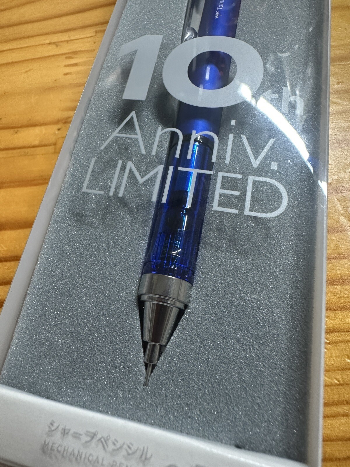 MONO graph 10th Anniversary Mechanical Pencils Tombow Shaker 0.5mm MONO Blue