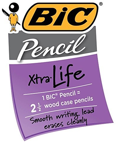 BIC Mechanical Pencil, Medium Point, 5 Count (Pack of 1), Green, Blue, Red