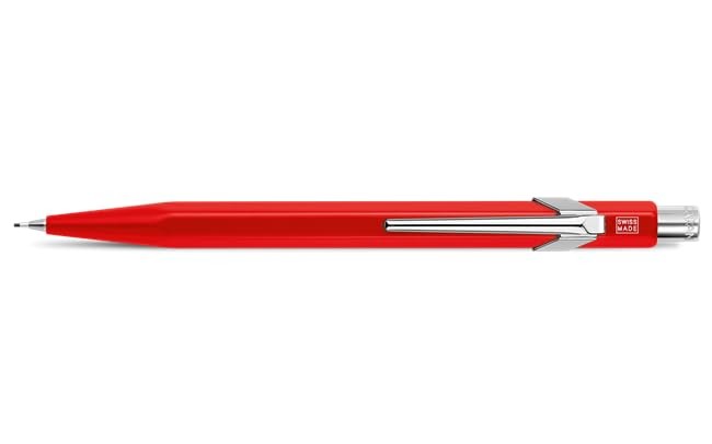 Metal Red 0.7mm Pencil Quality Writing Instrument Pack of 1 Art Supplies