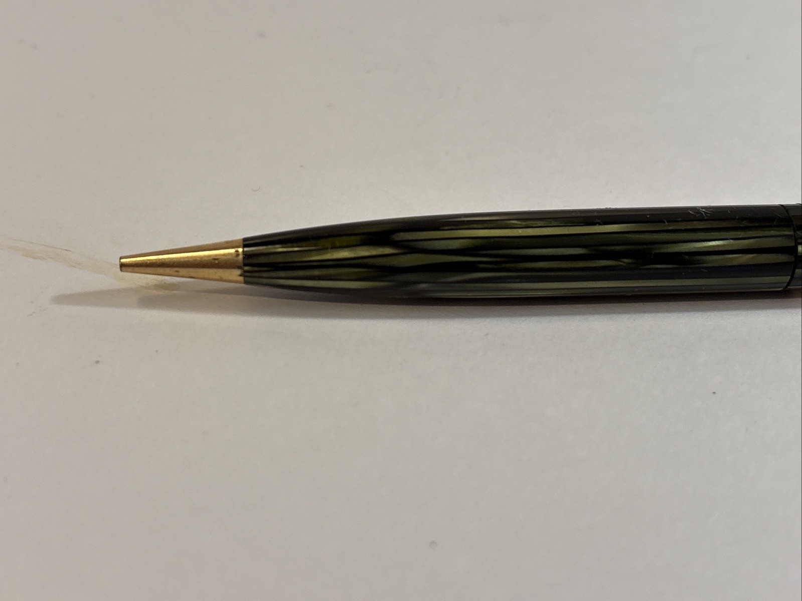 Vintage Sheaffer’s Mechanical Pencil Green Gold