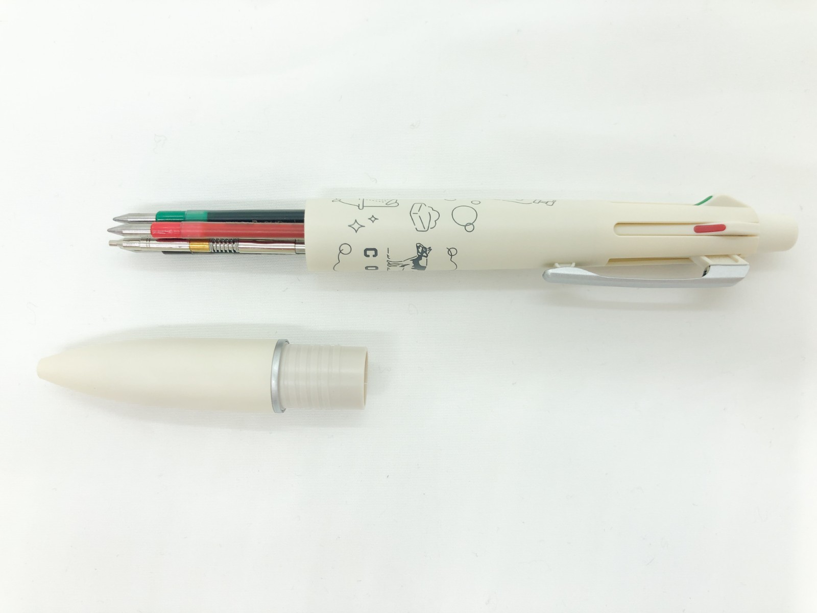 Mitsubishi Pencil x Gyunyu Soap Collaboration Jetstream 4&1 Multi-Function Pen