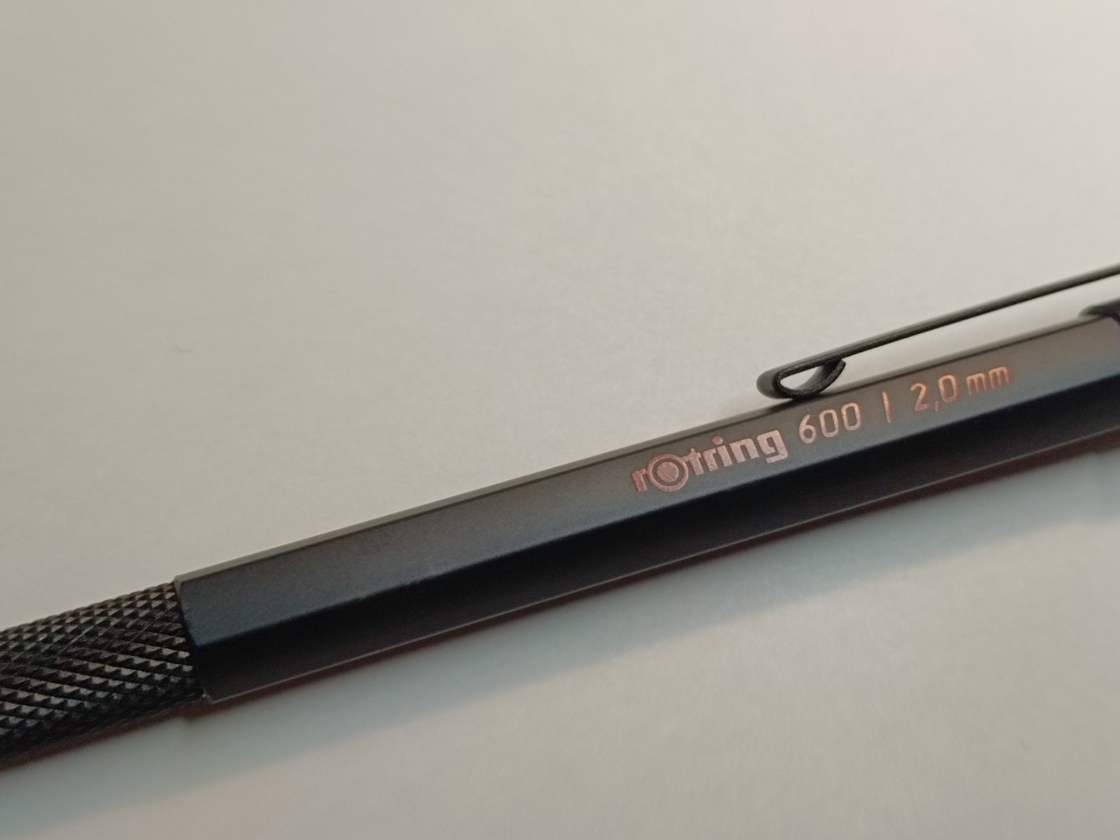 rOtring 600 2.0mm 2mm Black Lead Holder Drafting Pencil with Original Gift Box