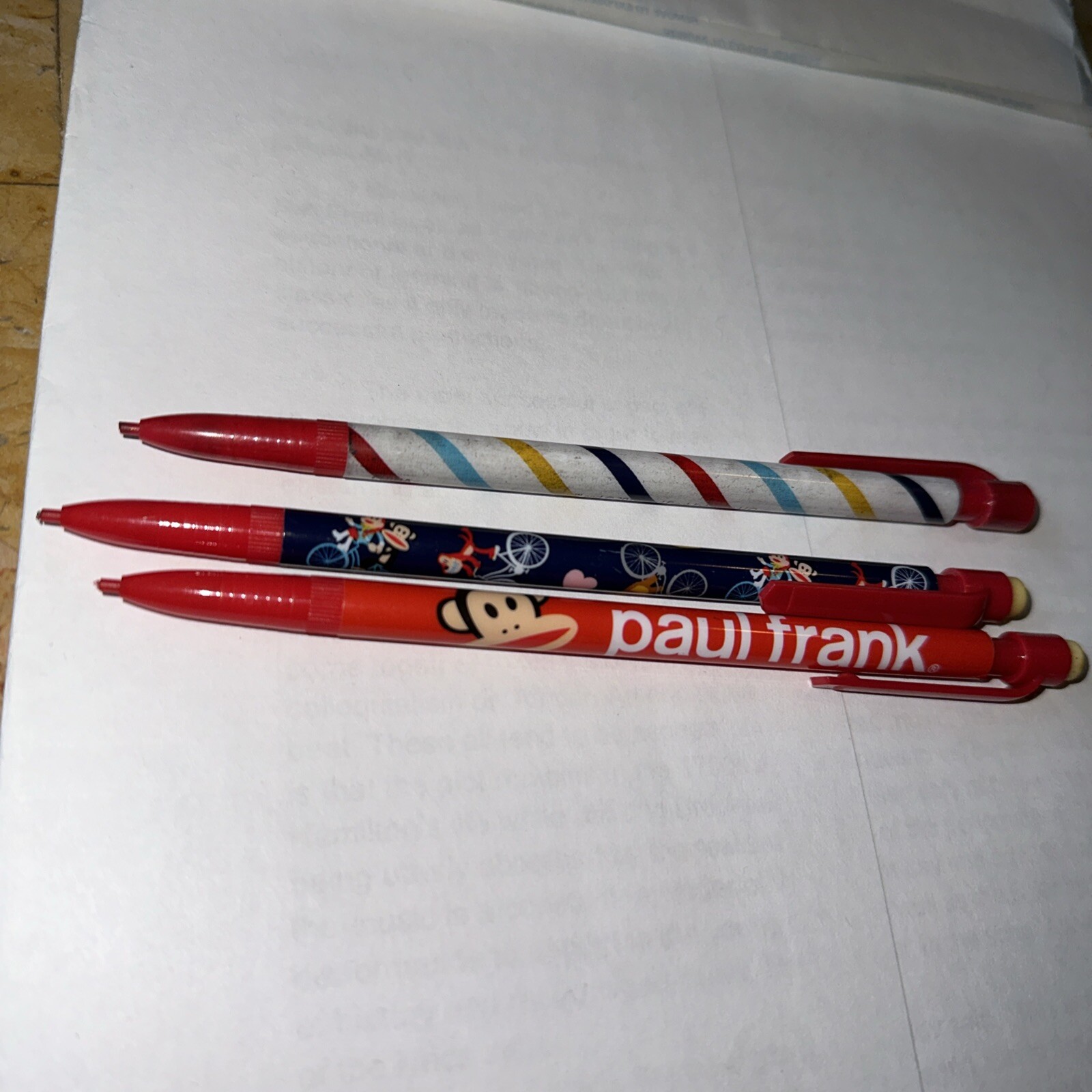 Paul Frank Mechanical Pencils Pack of 3