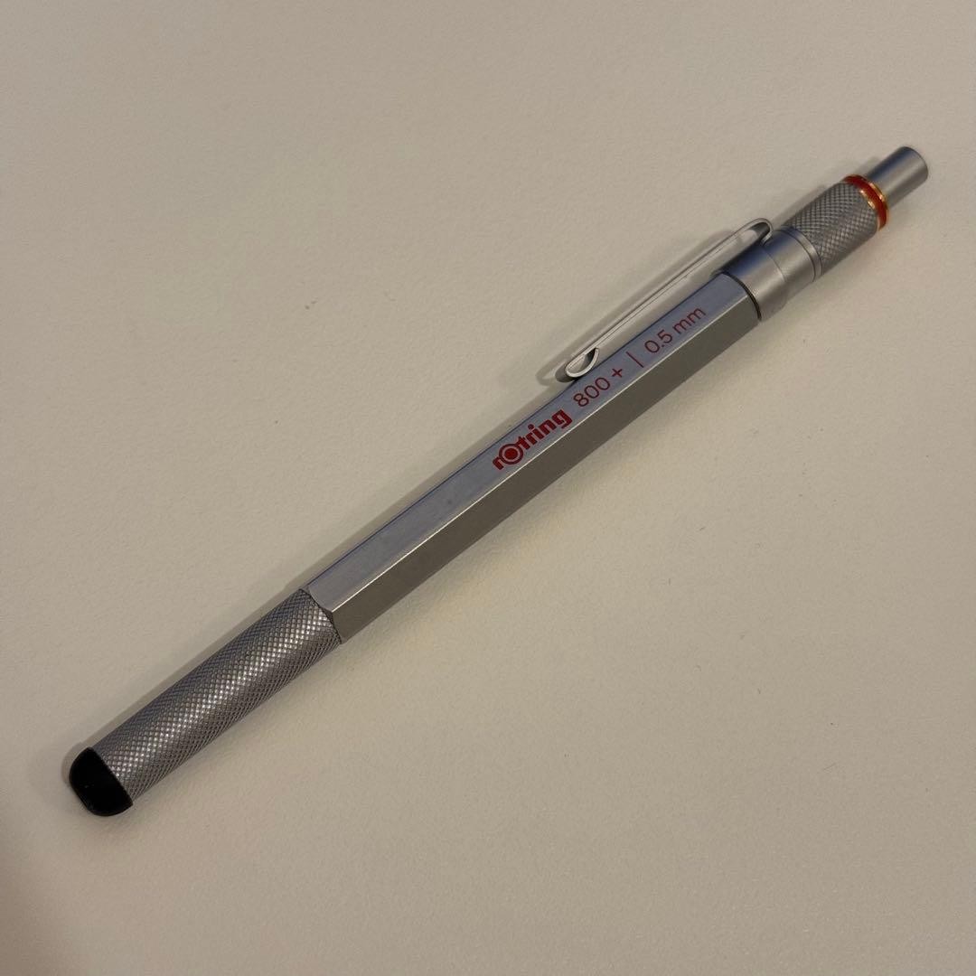 rotring 800+mechanical pencil 0.5mm silver