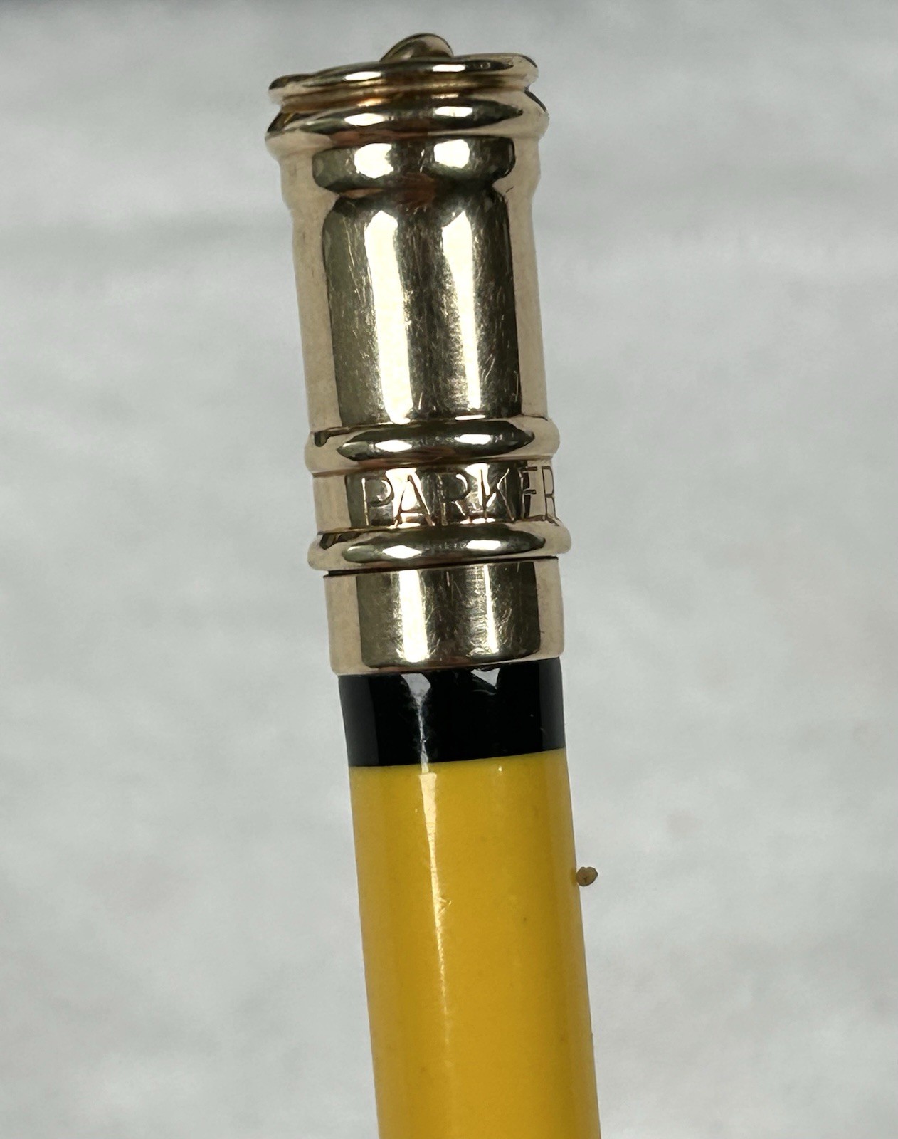 1920s Parker Duofold Mandarin Yellow Junior & Lady Mechanical Pencils w/ Box