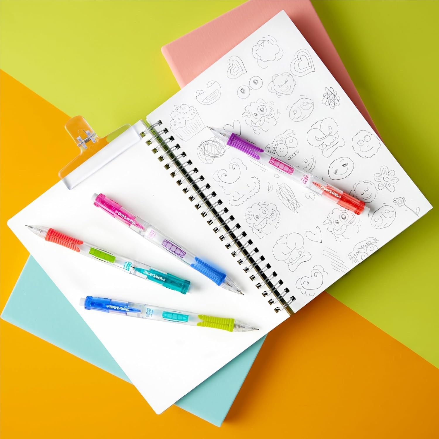 6-Piece Clearpoint Mechanical Pencils – Durable, Comfortable, and Stylish Design