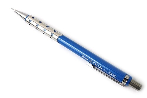 Pentel Stein Sharp Mechanical Pencil 0.5mm Metallic Blue Barrel XP315-MC