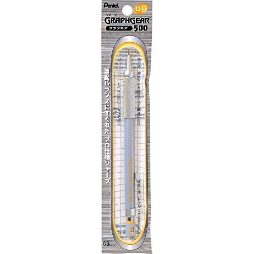 Pentel GraphGear 500 Mechanical Pencil XPG519 0.9mm