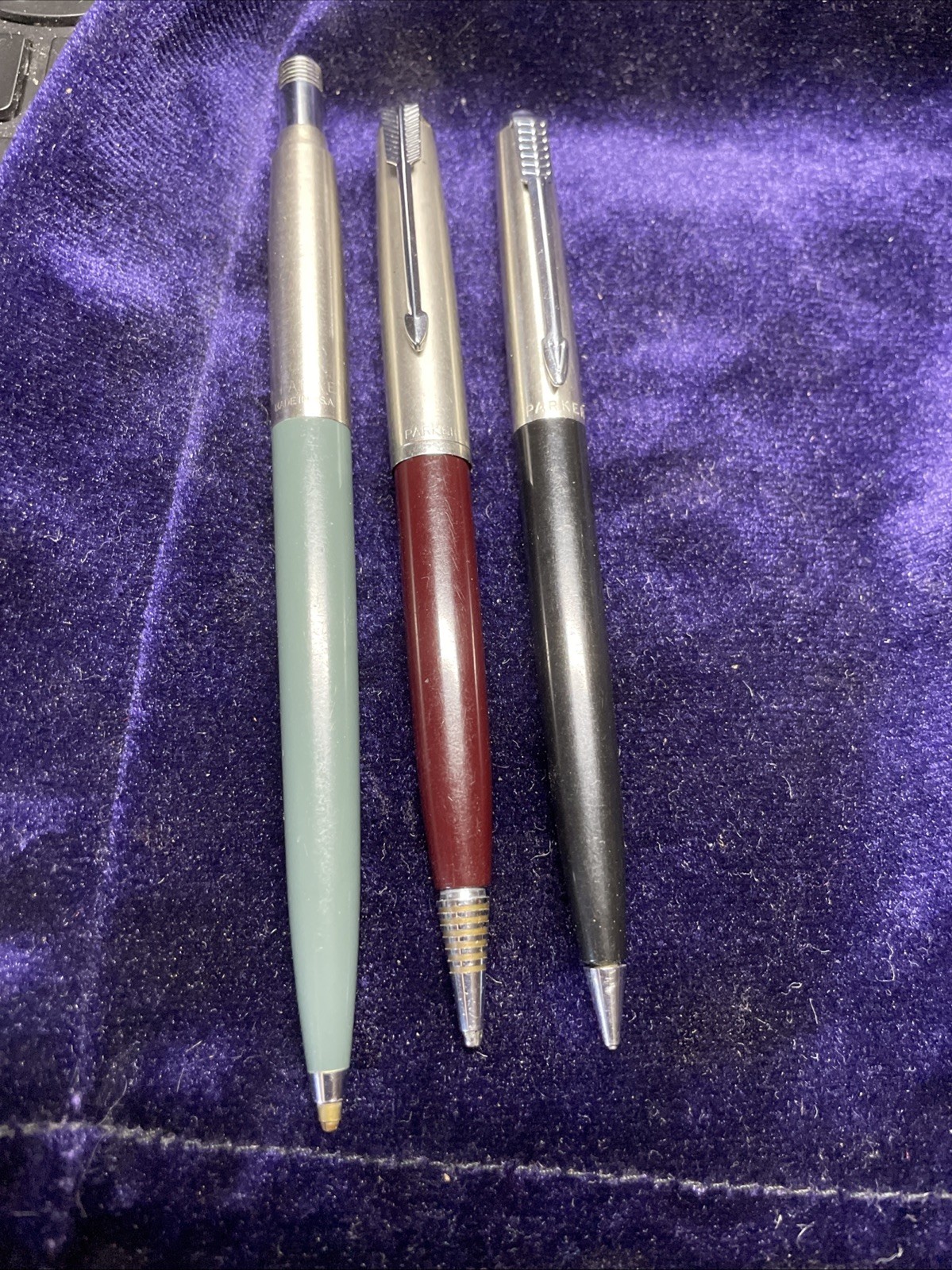 THREE VINTAGE PARKER MECHANICAL PENCILS – USA