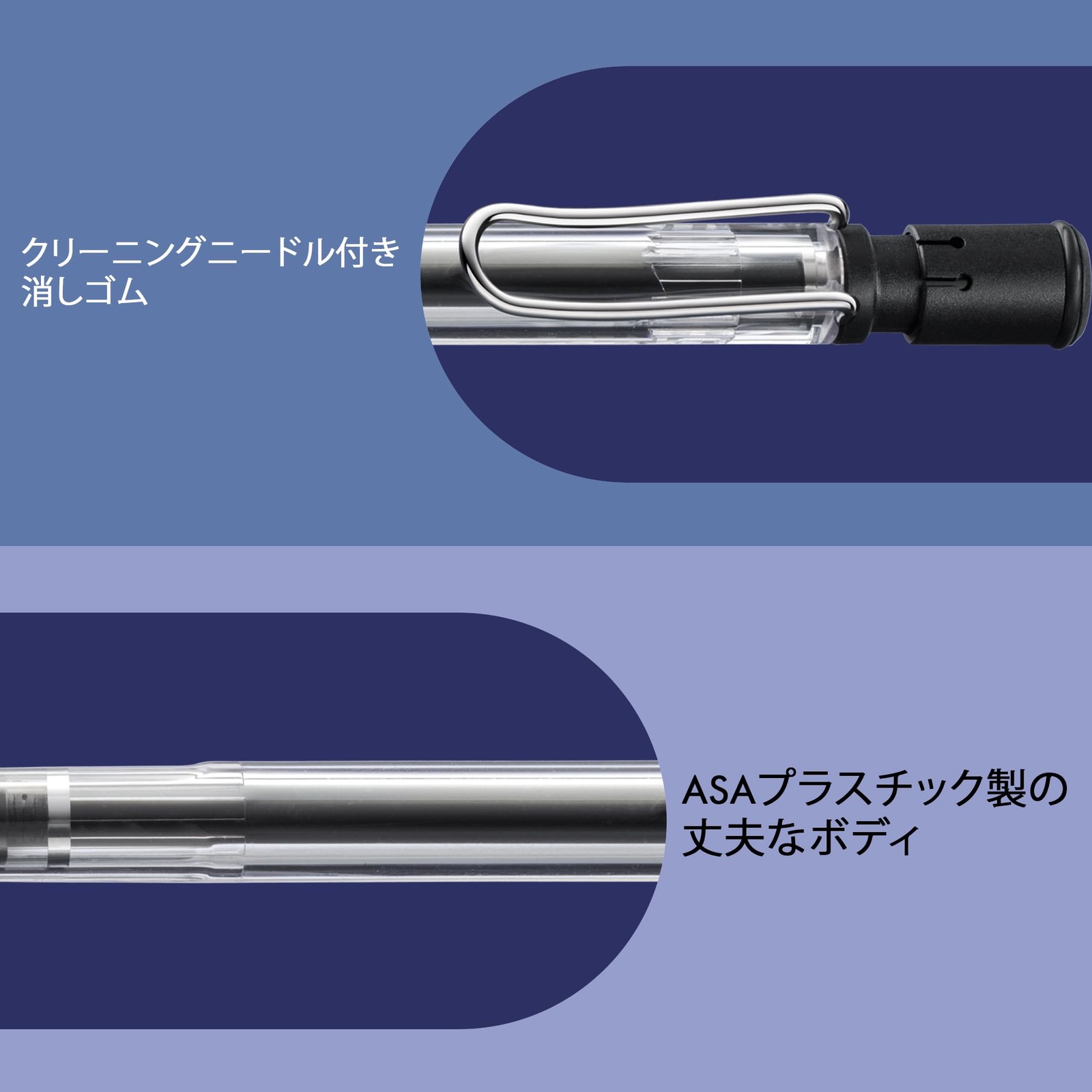 LAMY Safari Vista Pencil – Ergonomically designed mechanical pencil with a durab