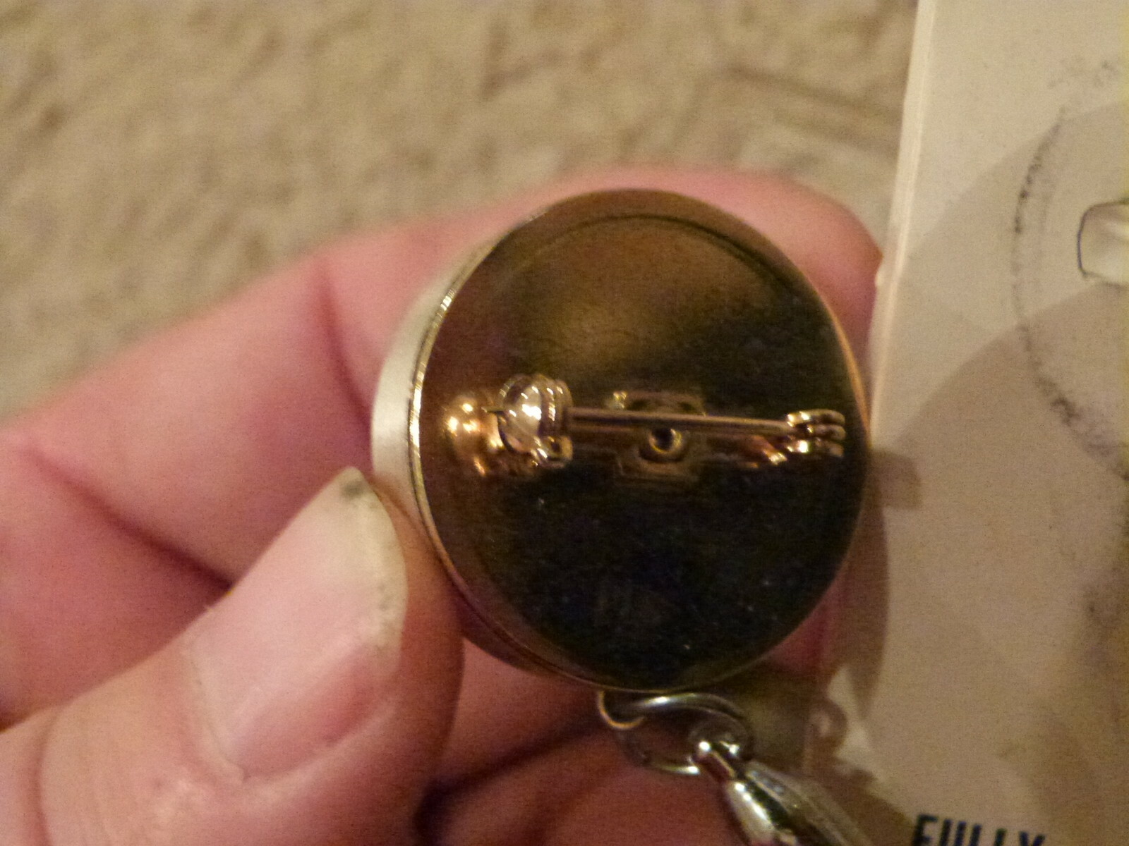 VINTAGE Retractable Mechanical Lapel Pencil Hand Polished Automatic California