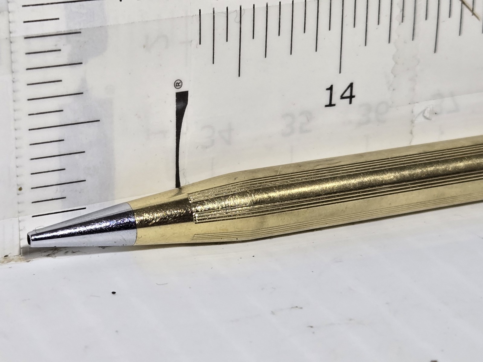 VINTAGE MONOGRAMMED MECHANICAL PENCIL 1/20 10k GOLD FILLED – Non-working