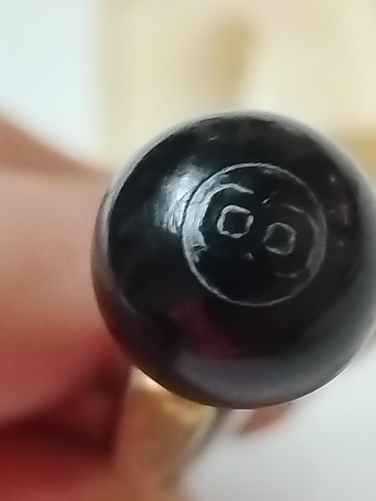 Vintage 1950s Redipoint Advertising pencil”Liquor Store” 8 Ball #D2
