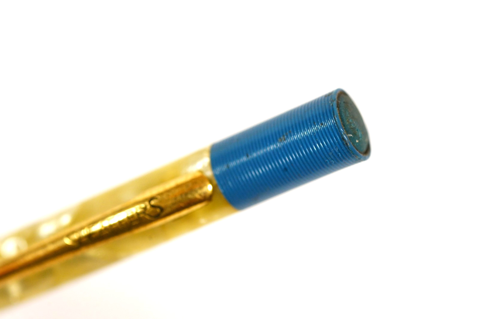 Vintage SHEAFFER’S Fineline Mechanical Pencil Baby Blue Marbled Celluloid