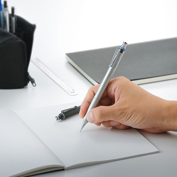 Tombow Mono graph fine Mechanical Pencil 0.5mm Silver color DPA-112A