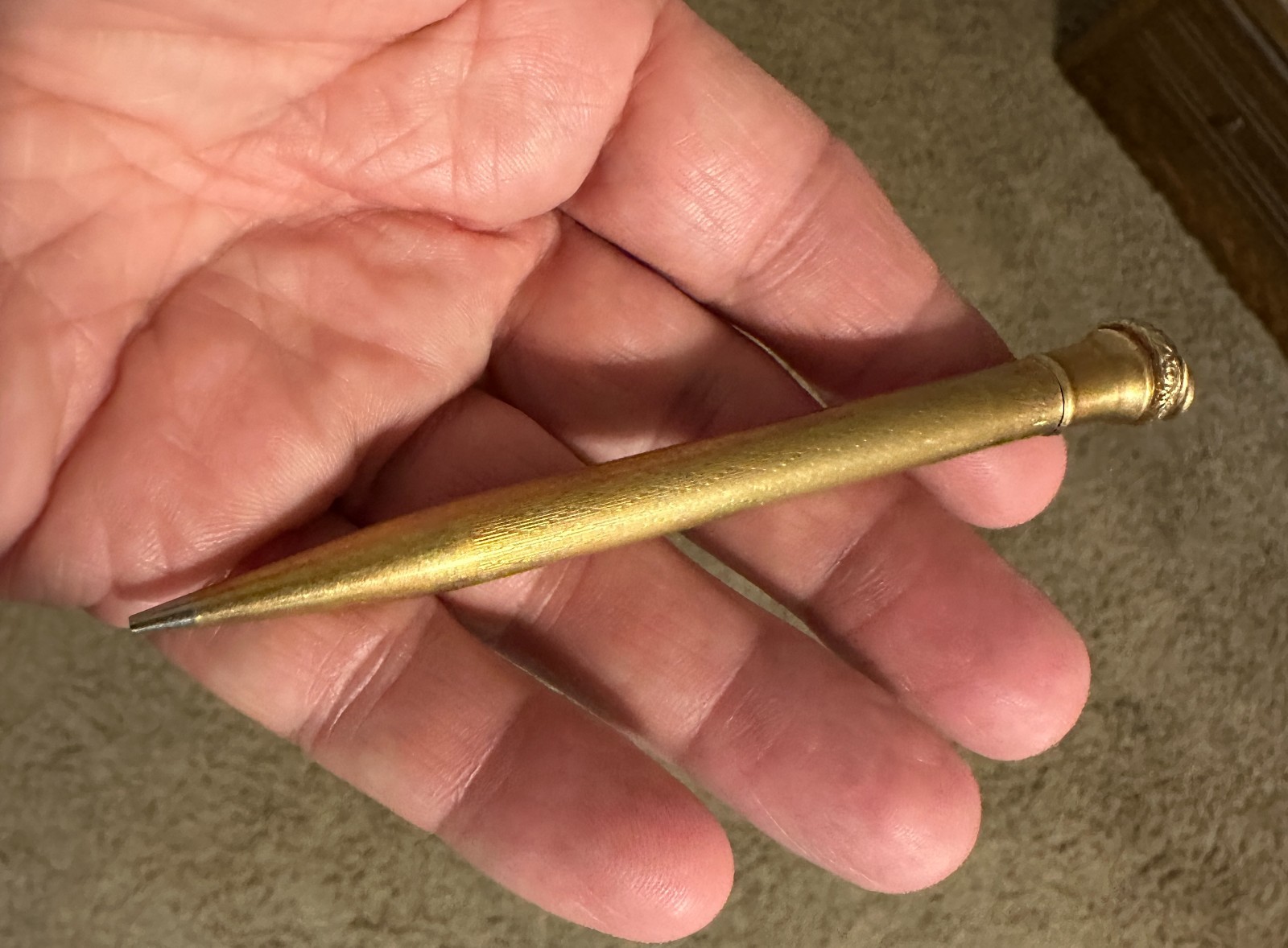 Vintage WAHL Eversharp Gold Filled Mechanical Pencil ( 4.25″ ) Made in USA