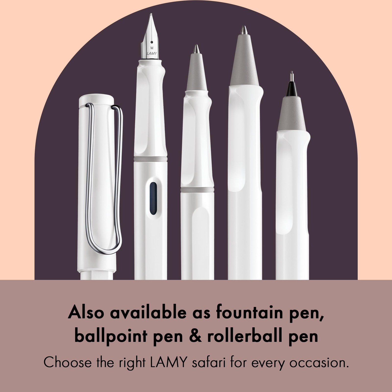 LAMY safari white – Mechanical Pencil with ergonomic grip Office Product
