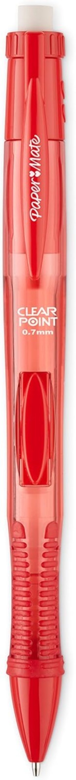 Clearpoint Mechanical Pencils, 0.7mm Lead, Erasable, 6 Pack
