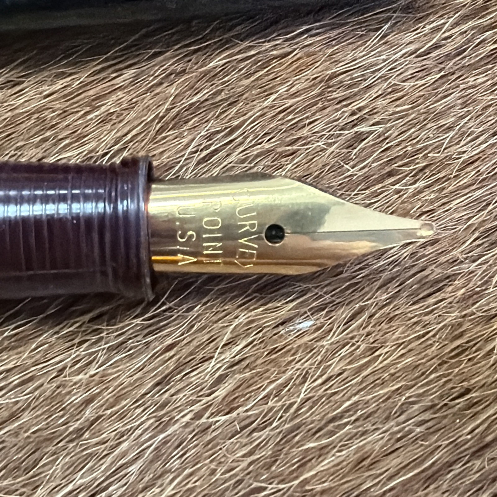 Vintage Linden Mechanical Pencil and fountain pen. Bakelite handles USA MADE