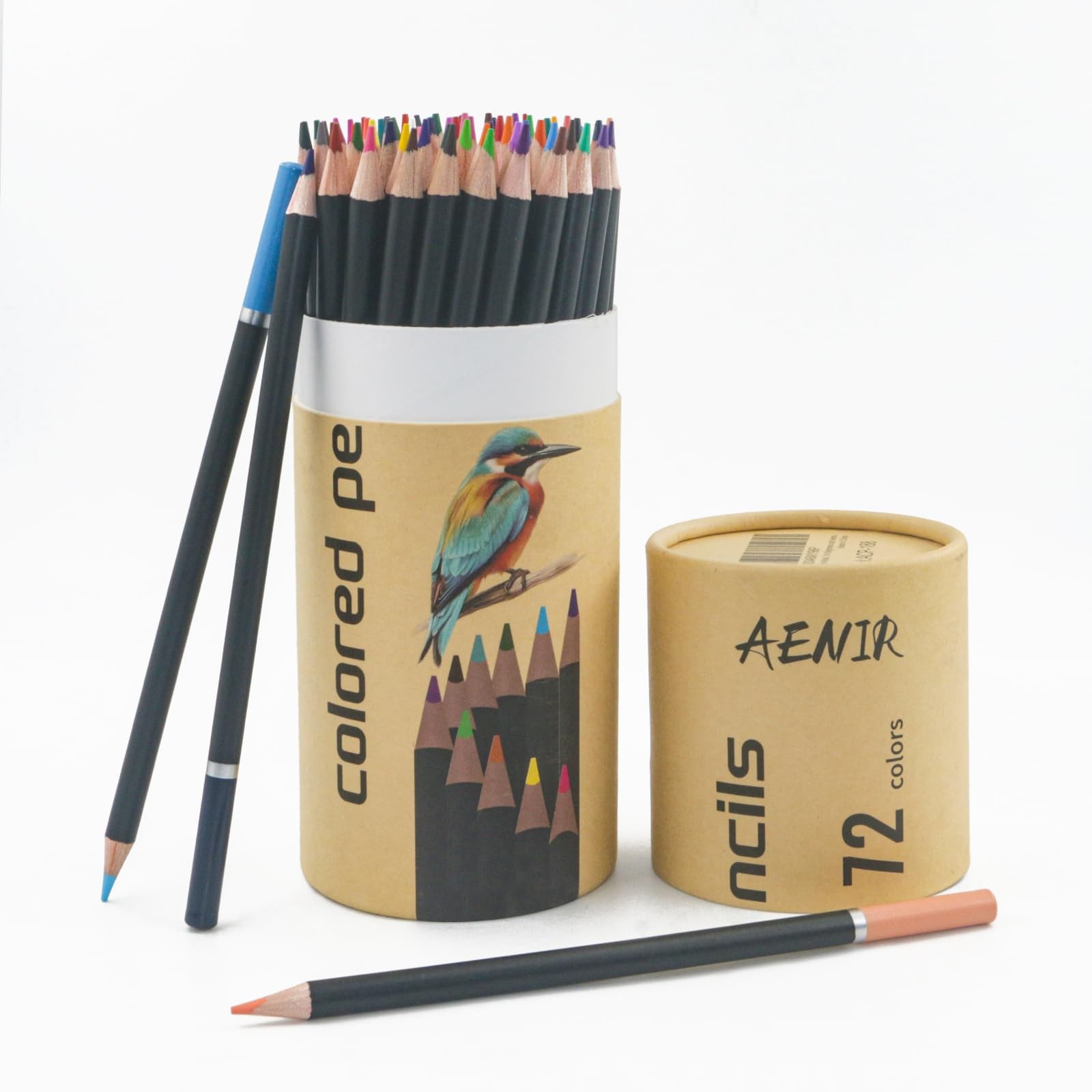 Colored Pencils for Adult Coloring Books, 72 1 Count (Pack of 72), Multicolor
