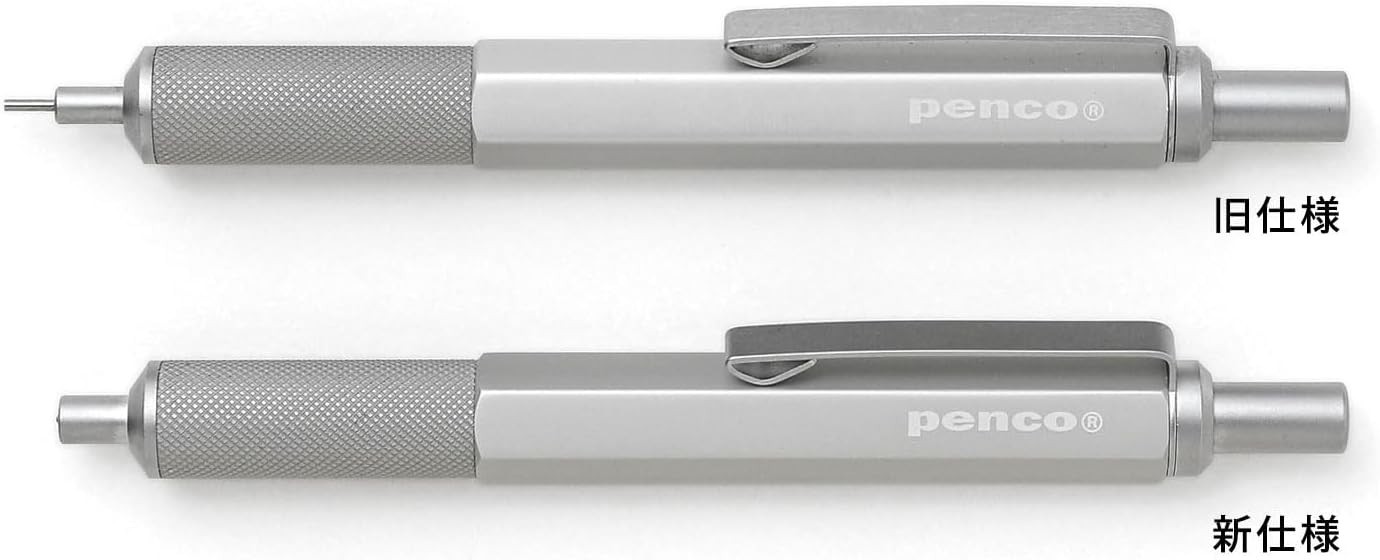 HIGHTIDE Penco Drafting Pencil 0.5mm Pentel Alminium Mechanical Pencil black