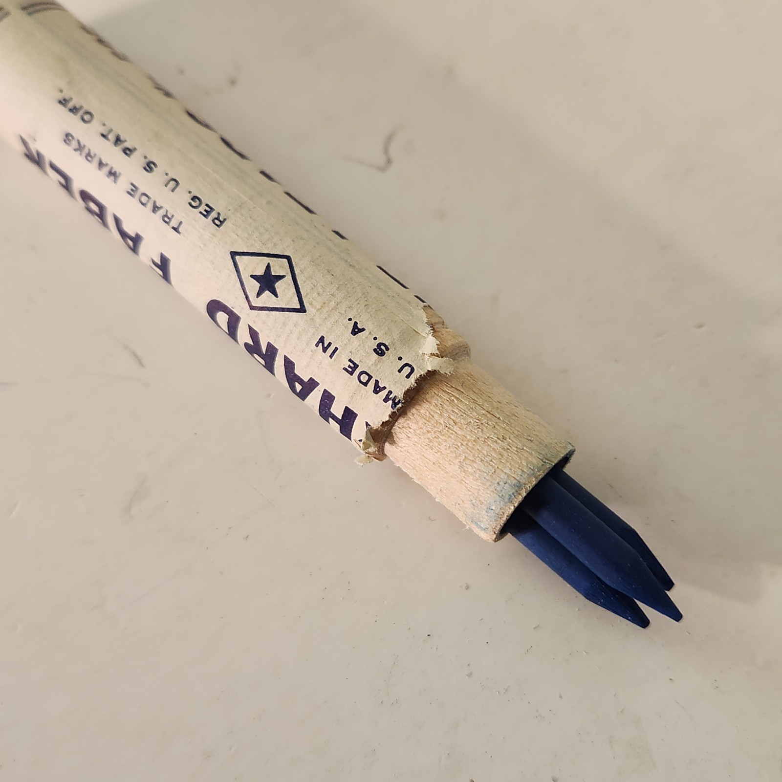 NOS Vtg Eberhard Faber Reform Mechanical Marking Pencil Leads Blue No. 525