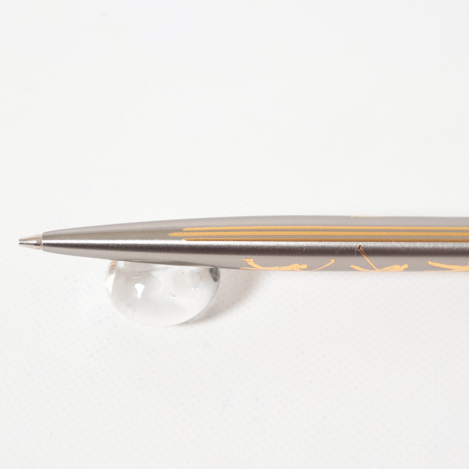 Elysee Sports Series Golf Mechanical Pencil 24K Gold Electroplated W/Box Papers