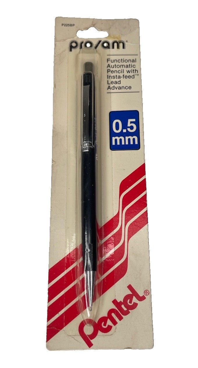 Vintage Pentel P225 Mechanical Pencil 0.5mm Discontinued Classic Pro/AM NOS